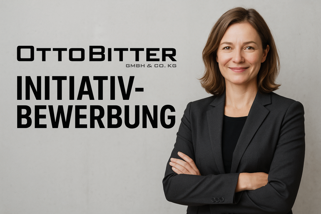 Otto Bitter Initiativbewerbung